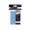 UP Deck Protector Standard Sleeves Pro Matte Light Blue 50 pcs